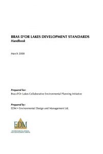 Bras dOr Development Standards_Handbook